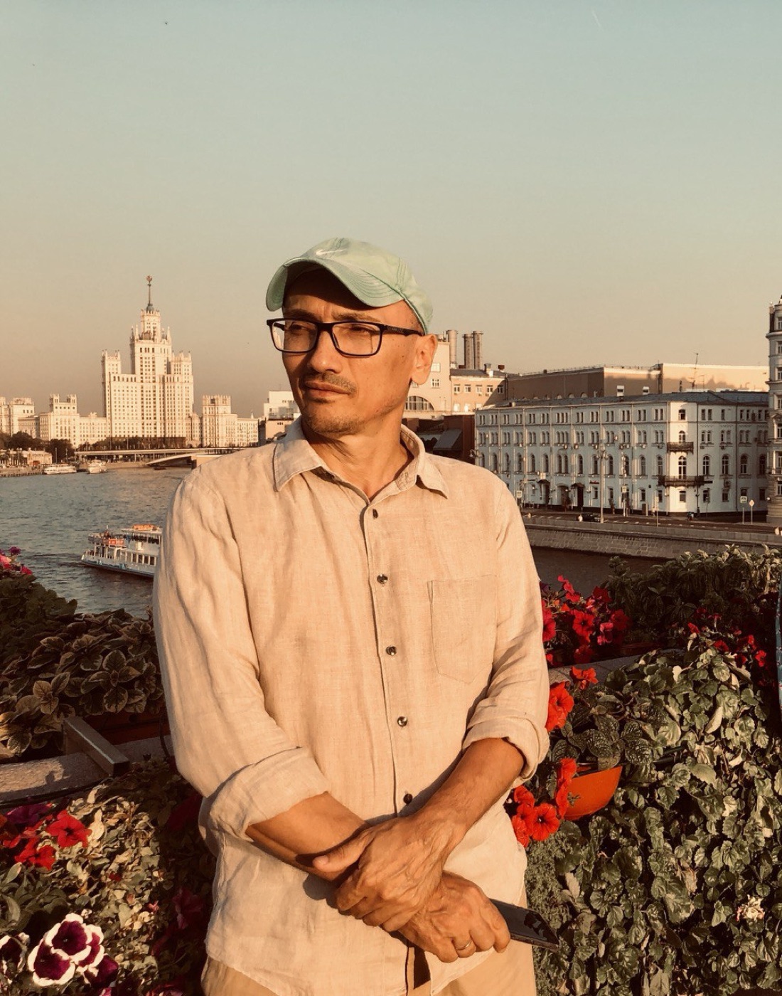 Художник Ильшат Мухаметьянов в Москве